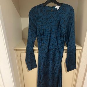 LEITH satin feel NEW without tags mid length dress